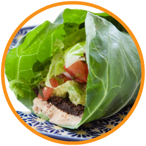 Keto friendly lettuce wraps